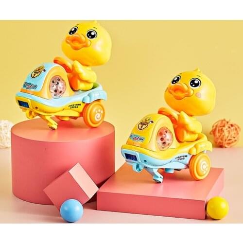 Cute Funny Musical Duck Toy with Dynamic Music Dazzle Colour Lights Gifts for 1-2Year Old Boys Girls Baby Musical Toys