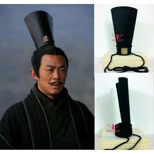 Ancient Warrior Period Qin Dynasty Male Hat Movie The Great Qin Empire Actore Hair Piece Mens Hat