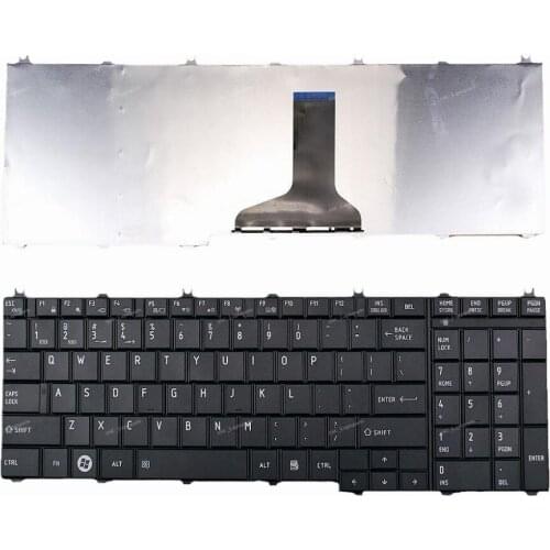 New US English Keyboard For Toshiba Satellite L650 L650D L655 L655D L660 L660D L665 L665D L750 L750D L755 L755D US Laptop Black