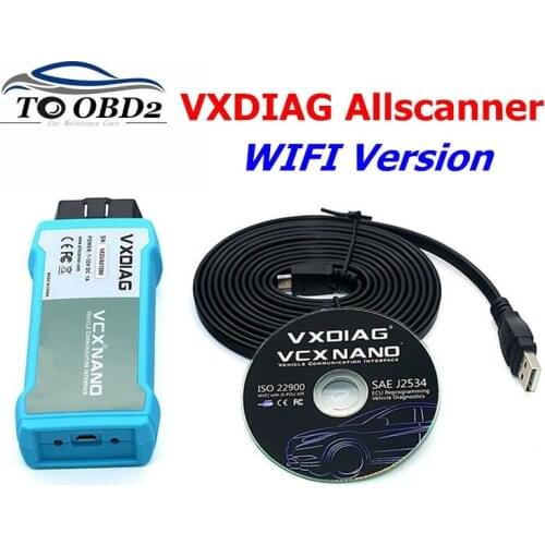 Newest ODIS 5.1.3 VXDIAG for VW/for Skoda Replace of VAS5054 Same Function Newest VCX NANO VAS 5054 OKI OBDII WIFI Version