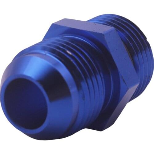 ORB-10 O-ring Boss AN10 10AN To AN10 10AN Male Adapter Fitting Blue