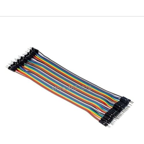40pcs/Lot dupont cable jumper wire dupont line Male to Male dupont line 20cm 1P 40P