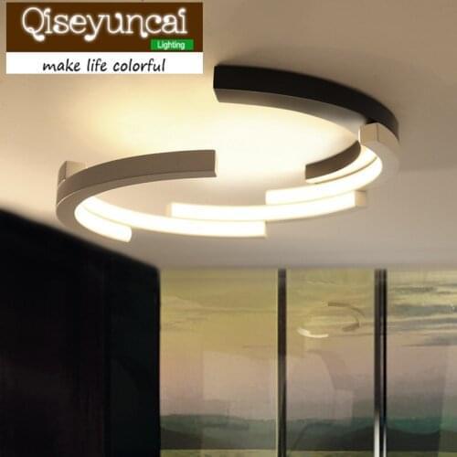 Qiseyuncai 2018 new Nordic modern living room ceiling lamp simple creative design personality art bedroom led light