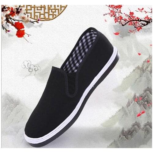 New cloth shoes mens handmade layered bottom shoes, breathable, casual shoes, flat bottom, non-slip shoes, couple shoes