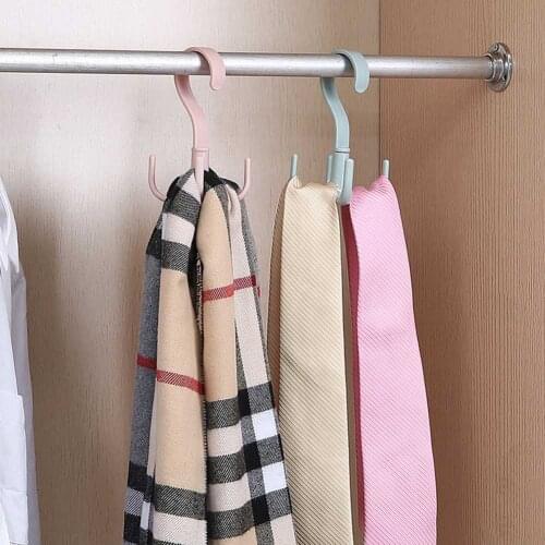Handbag Bag Holder Space Saving Hanger Cabinets Clothes Rack 360 Degree Rotation Shoes Belt Scarf Hanging Rack