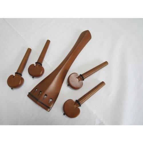1set new Jujube wood 4/4 cello parts includw tailpiece /pegs