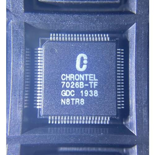 5pcs/lot CH7026B-TF CH7026B 7026B-T TQFP-80 NEW Original free shipping