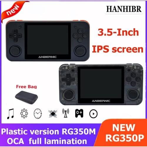 ANBERNIC Retro game RG350P HDMIVideo games Upgrade game console ps1 game 64bit opendingux 3.5inch 15000+ games RG350 Child gift