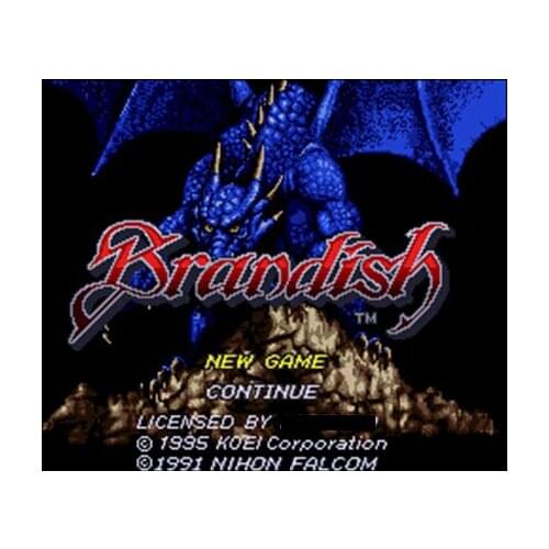 Brandish 16 bit Big Gray Game Card For NTSC Game Player Drop Shipping