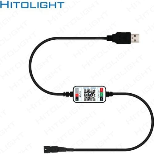 DC5V USB Led Controller Strip Light 5050 Mini IC Pixels Controller Music Sync Bluetooth APP Control