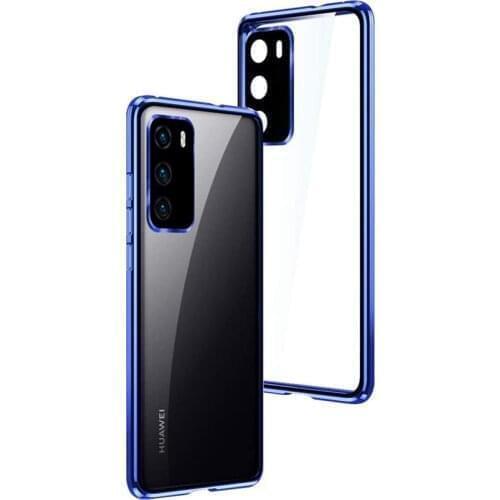 Magnetic Case for Huawei Enjoy 10E Enjoy Z 20 Pro 20 Plus SE Cover 360° Full Double Side Tempered Glass + Camera Protection Case