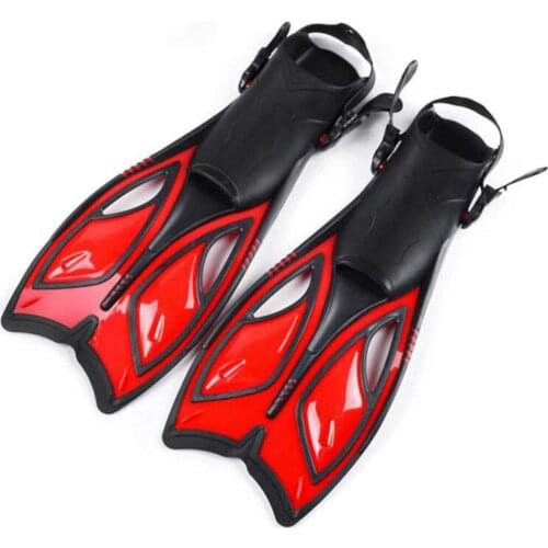 Mounchain 1 Pairs Unisex Lightweight Scuba Diving Fins Open Heel Snorkel Swim Pool Training Flippers