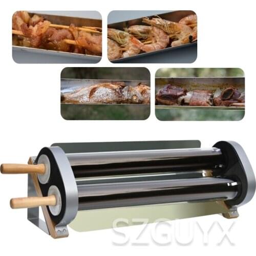 Barbecue Set Outdoor Picnic Ultra-light Portable Portable Solar Stove Grill Lightweight New Type Vacuum Tube Oven Barbecue