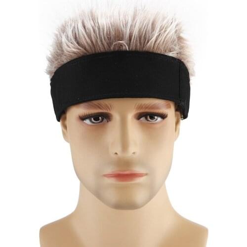 New Wig Personality Funny Party Melon Cap Halloween Unisex Brimless Hip Hop Spring Summer Beanie No Visor Skull Cap