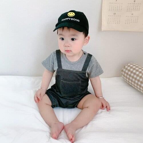 Packet mail! Childrens summer shorts, jumpsuit, baby overalls, crawling suit, patchwork jacket