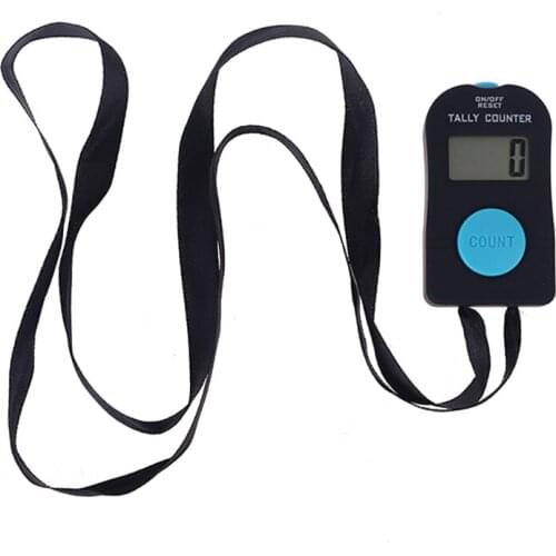 Portable 4-digit Digital Electronic Counter with Sound Manual Reset Tally