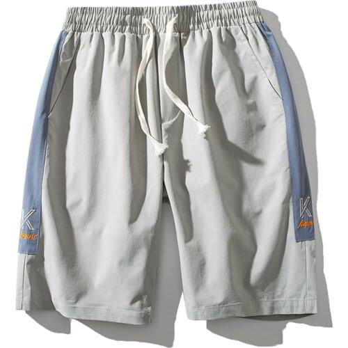 2021 New Shorts Mens Summer Quick-Dry Sweatpants Slacks Are Breathable for Running Shorts Cotton Elastic Rope Teenagers ALGD110