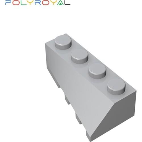 Building Blocks accessories DIY Plastic Plates 2x4 inclined wedge (left) 10 PCS Educational toy for children birthday gift 43721