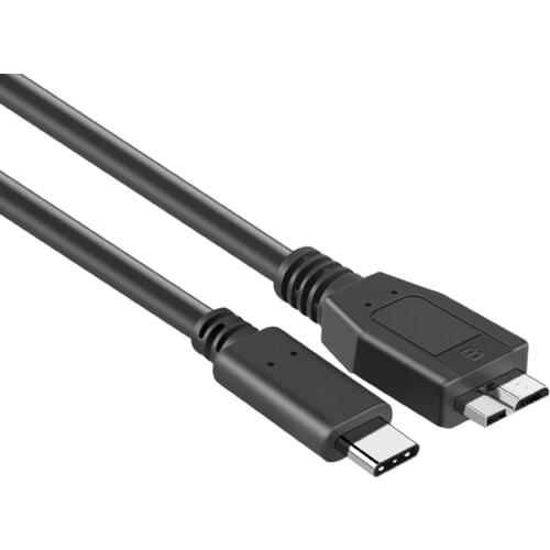 USB 3.1 External Hard Drive Cable Type C USB C to Micro B cable USB-C Gen2 10Gbps for MacBook (Pro), Galaxy S5 Note 3, etc