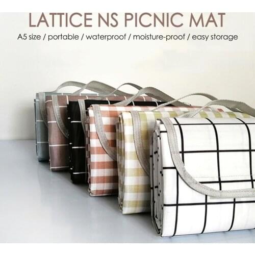 Oxford Cloth Camping Mat Waterproof Foldable Portable Travel Pad Picnic Hiking Ground Mattress Dampproof Lawn Pad