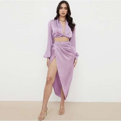 High Quality Satin Bodycon Dress Women Summer Sexy Party Dress 2021 New Arrivals House of Cb Dress Celebrity Evening Club Dress