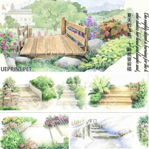 1 Loop Director Journal Washi Tape Special Oil Landscaping