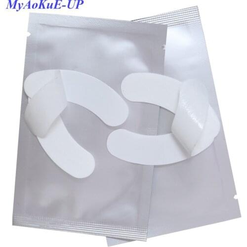 50 Packs/100 Pairs Eyelashes Pads Paper Patches Under Gel Eye Lashes Pads Grafting lashes Eyelash Extension Makeup Tools