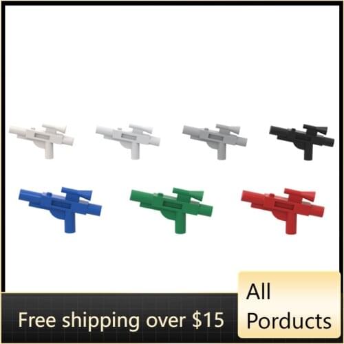 10PCS Assembles Particles Short Decoration Arms Gun Wars Blaster Building Blocks Bricks Kit Part Education Toy For Children Gift