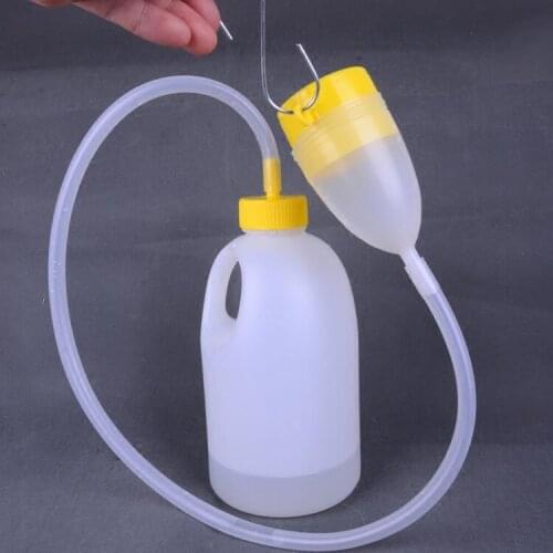 1700ml man with tube thickening leak proof urinal male adult chamber pot with lid Paralysis patients urinating device