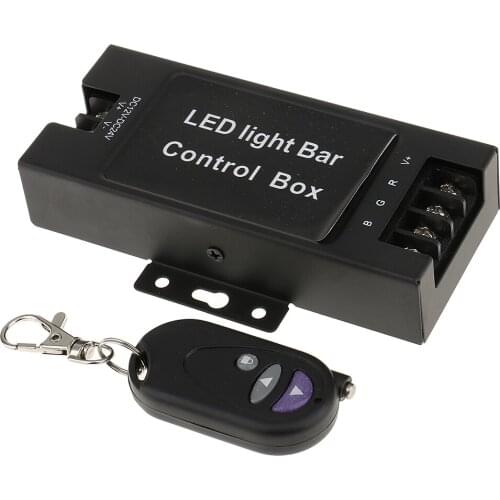 12-24V Car Working Dome Light DRL Controller Box 7 Flashing Modes & Remote