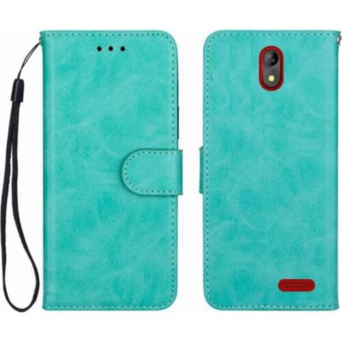 For Irbis SP542 5.5" 2019 Wallet Case High Quality Flip Leather Protective Phone Support Cover