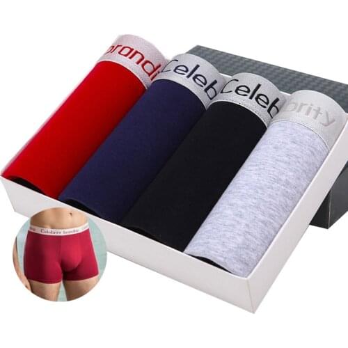 Мужские трусы с принтом LANGSHA China At AliExpress