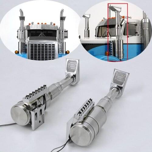 LESU 1/14 RC Metal Air Filter LED Daylight DIY TMY King Hau Tractor Truck TH15078-SMT3