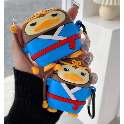 Soft Silicone Wireless Bluetooth Earphone Protect Cover Accessories Case for Airpods Pro Cartoon Cute for Airpods Pro Case