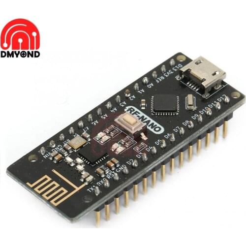 Nano V3.0 CH340G NRF24l01 Micro USB Nano Wireless Development Board Integrate CC2540 BLE Wireless ATmega328P Controller Module