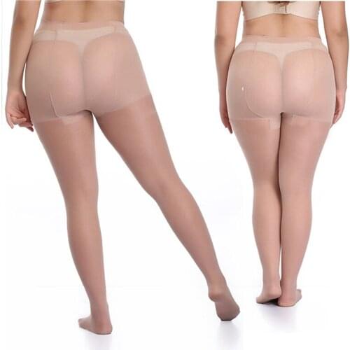 New Ultra-thin Large Size Pantyhose Women Plus Size Tights Solid Color Breathable Sexy Super Elastic Big Nylon Pantyhose Female