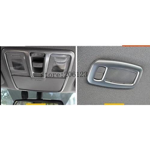 FIT FOR 2014-2017 For Hyundai ix25 (creta) Front Reading Lamp Light Molding Cover Trim 3 Pcs