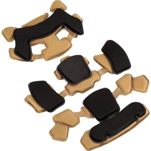 Memory Foam 33PCS/Set Tactical Pad Replacement Airsoft Paintball Helmet Pads Cushion Protective Mat for ACH MICH Team Wendy FMA