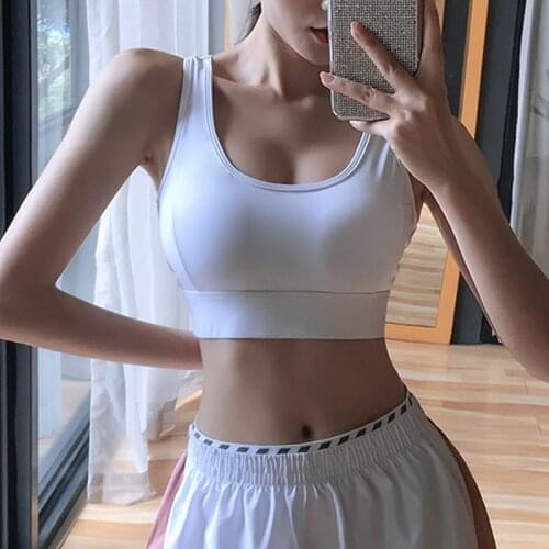 DAIYIC Sports Bra High Impact Support Woman Push-up Sexy Beautiful Back Yoga Padded Crop Top Workout Gym Running Underwear Bra