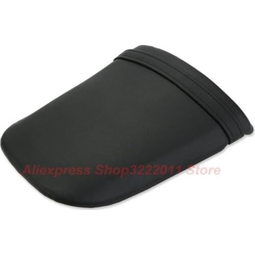 Motorcycle Rear Leather Pillion Passenger Seat Black Back Cusion Cover For HONDA CBR600RR 2007 2008 2009 2010 2011 2012 13 14 15