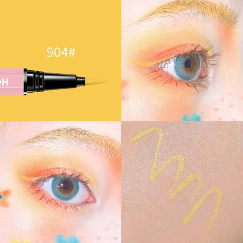 Liquid Eyeliner Long Lasting Eyeliner Non-smudge Waterproof And Sweat-proof Non-discoloring Eyeliner New 2021 TSLM1