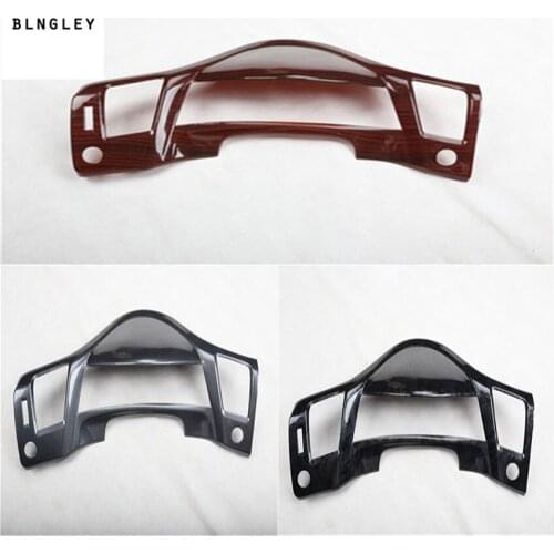 1pc ABS carbon fiber grain or wooden grain instrument panel decoration cover for 2012-2015 HONDA CIVIC MK9 MK9.5