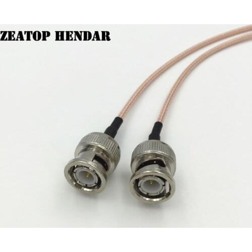 5Pcs RF RG316 Wire BNC Male to BNC Male Coaxial Extension Pigtal Cable Connector 15CM 20CM 30CM 50CM 1M 2M