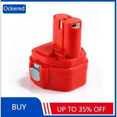 Ockered Ni-CD 12V 2000mAh Rechargeable Battery Power Tool Bateria for Makita PA12 1220 1222 1235 1233S 6271D 1233S 1233SA 1233SB