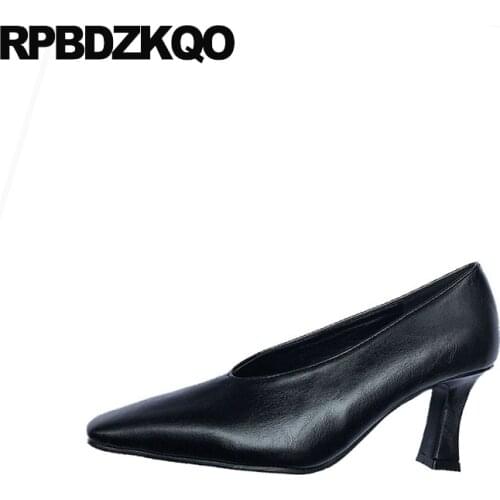 Designer White Fashion Thin Wine Red Black 3 Inch Pumps Cheap Slip On Square Toe Stiletto 2021 Scarpin Ladies High Heels Shoes