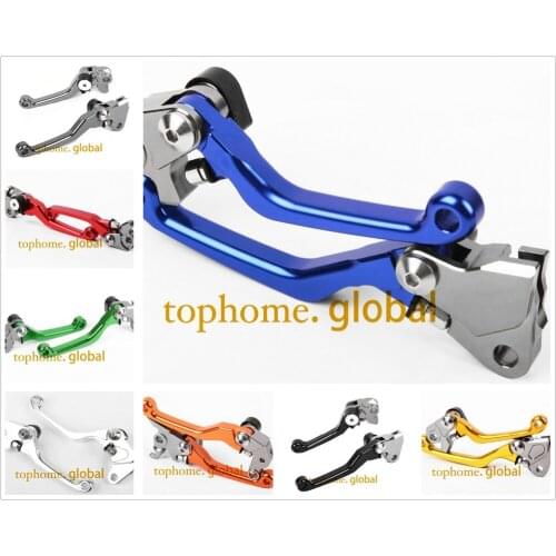 For Yamaha WR250F 2017 2018 2019 CNC Pivot Brake Clutch Levers Replacement Lever Pair