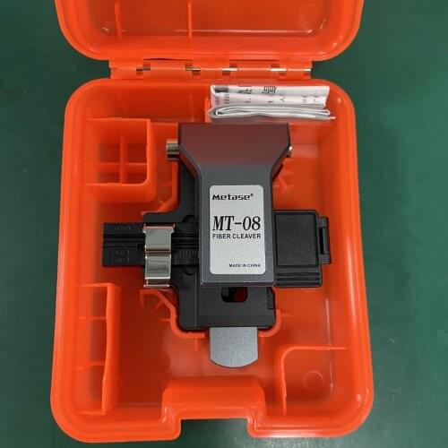 Free Shipping MT-08 Optical Fiber Cleaver High-Precision Fiber Cutter Push-Type Cutting Knife Tool High Quality MT08