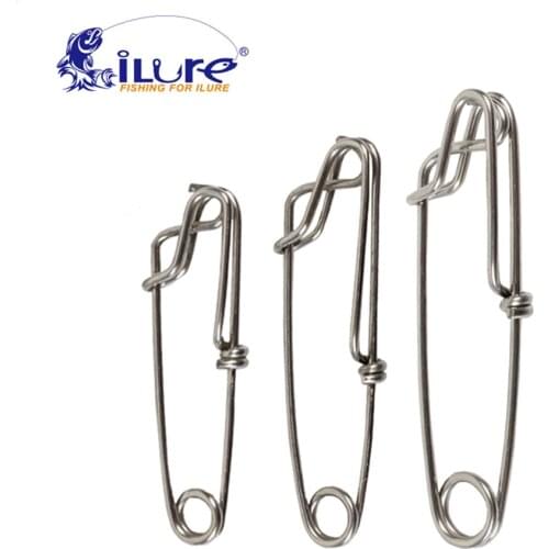 ILure 10pcs/lot Ocean Boat Longline Fishing Snap 180mm 200mm 260mm Open Eye Snap Fishing Swivel Accessories