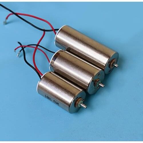 Neodymium Iron Boron Strong Magnet DC Motor DC6V 12V Precision Coreless Motor, Outer Diameter 12MM Five Pole Rotor