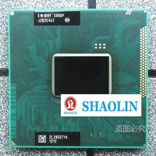 Original SHAOLIN Official Version original I3 2370M CPU i3-2370M 3M 2.40GHz SR0DP processor support HM65 HM67